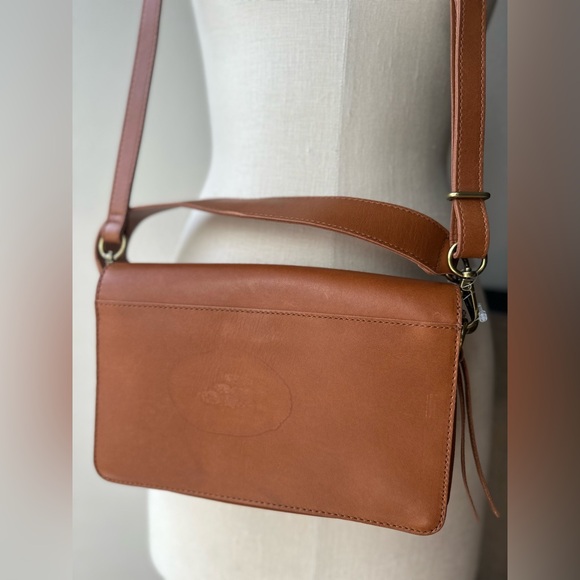 Madewell Brown Leather Crossbody Bag - Picture 4 of 10